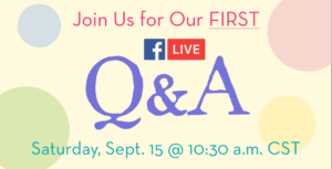 Facebook Live Q&A